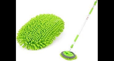 Telescopische wasborstel - Microvezel - 98 tot 168cm - Extra groot