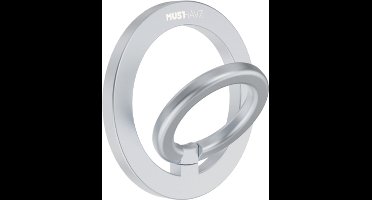 Musthavz - MagLoop - MagSafe Ring - Telefoon stand - Titanium Grey