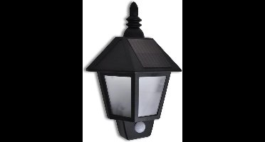 vidaXL Solar Muurlamp met bewegingssensor