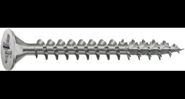 Spax Spaanplaatschroef platverzonken kop RVS pozidriv 3.0x35mm (per 200 stuks)