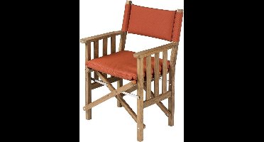 Regisseursstoel II Teak Premium met Forza Oranje kussenset