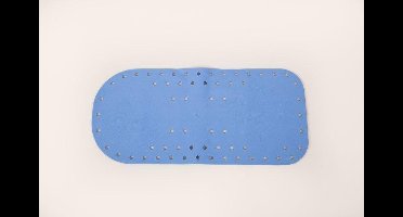Anti-slip bad- en douchematten - badmat licht blauw - Atlantis