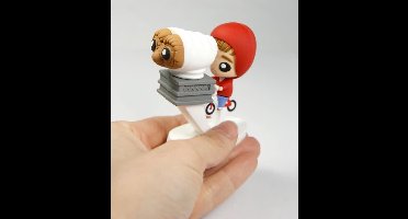 Sd Toys Speelfiguur Elliott And E.t. On Bike 5 X 8 Cm Rood/wit
