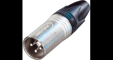 Neutrik - Neutrik - Xlr Kabeldeel, 3-Polig Mannelijk, Verzilverd, Vernikkeld (NC3MXX)