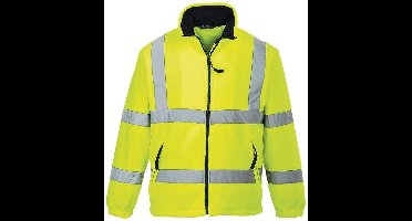 PORTWEST Hi-Vis Fleecejas F300 meshvoering geel maat S