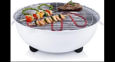 Tomado TM-2450 Elektrische tafel barbecue - Wit
