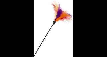 Beeztees kattentickler gekleurde veren