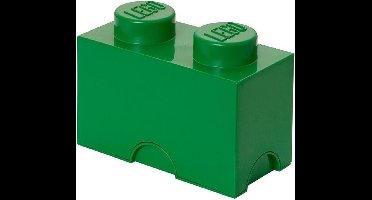 Lego - Opbergbox Brick 2 - Polypropyleen - Groen