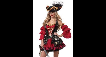 Deluxe piraten kostuum voor vrouwen - Verkleedkleding - XS