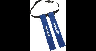 Megaform Flag Rugby Belts Blue - Set of 6