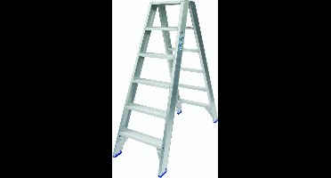 Solide Dubbel Oploopbare Trap - Type DT - 2x6 treden