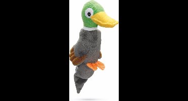 Beeztees Dobby - Hondenspeelgoed - Pluche - Grijs - 36x14x8,5 cm