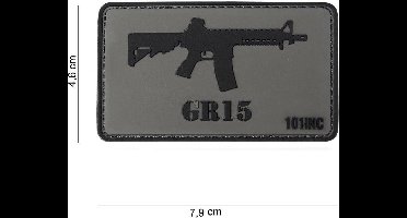 101 Inc Embleem 3D Pvc Gr15  10033