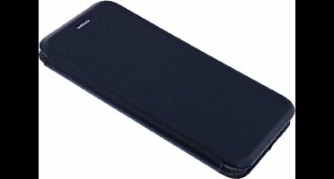 Ntech Geschikt voor Samsung Galaxy S10+ Plus Luxe Zwart TPU / Kunststof Flip Cover met Magneetsluiting