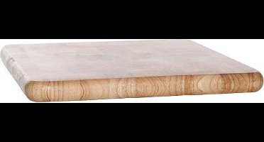 Snijplank  Rubberwood Vierkant 30x30xh2.5cm