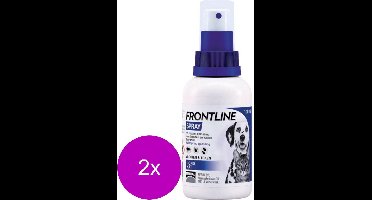 Frontline Spray Hond/Kat - Anti vlooien en tekenmiddel - 2 x 100 ml