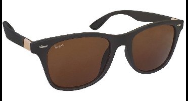 Haga Eyewear Zonnebril Capri - Mat Bruin - Gepolariseerde Lenzen - 100% UV-A en UV-B Bescherming - Inclusief Microvezel Pouch
