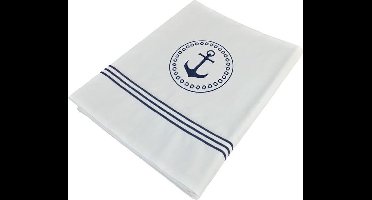 Marine Business Santorini eenpersoons wit Laken en Kussensloop 280 x 130cm