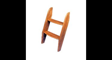 ARC Marine Kajuittrap - 2 treden - teakhout - bouwpakket