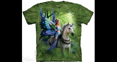 Yogi & Yogini naturals T-Shirt Mountain Artwear Realm of Ench - S.