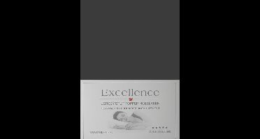 Excellence Jersey Split Topper Hoeslaken - Tweepersoons - 160x200/210 cm - Anthracite