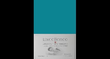 Excellence Jersey Split Topper Hoeslaken - Litsjumeaux - 180x200/210 cm - Sea Green