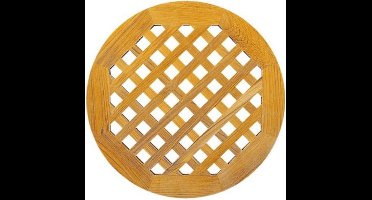 Rond blokrooster ø 50 x 2,2 cm Teak