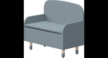 Flexa Play opbergbankje - lichtblauw