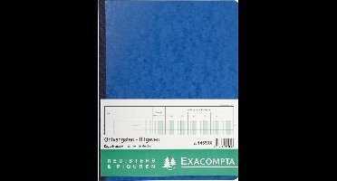 Bedrijfsformulier Boekhoudingsregister Dagontvangsten