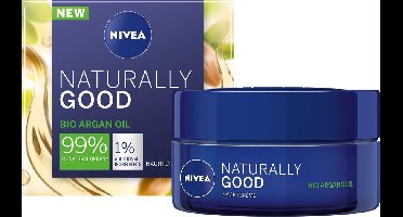 NIVEA Naturally Good Nachtcrème - Met Bio Arganolie - 50 ml