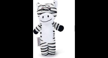 Beeztees hylas hondenspeelgoed pluche zwart/wit