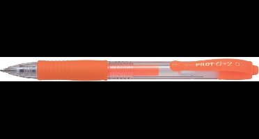 Pilot G-2 - Neon Oranje Gel Ink Rollerball pen – Medium Tip