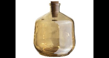 Gusta Decoratie fles LED 13x15,5cm