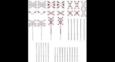 Faller - Internationale Andreaskruisen - modelbouwsets, hobbybouwspeelgoed voor kinderen, modelverf en accessoires