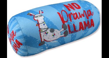 Reiskussen Lama (blauw) | Lama | grappig nekkussen | Nekrol kussen