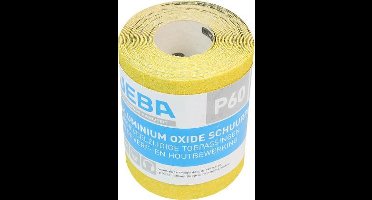 Aluminium oxide rol Handschuurpapier 95mm x 5mtr P60