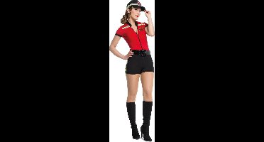 Sexy Catsuit Brandweer Dames - Maat 42