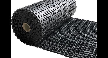 Rubber ringmat op Rol Heavy Duty Dikte 23mm breedte 100cm - Per strekkende meter
