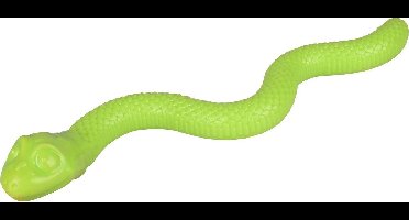Hondenspeelgoed Sneaky snake - Groen - 42 cm