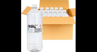 Alcohol 96 procent 1 liter (5% isopropyl) - Doos van 12 flessen Doos van 12 flessen Degros