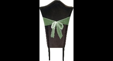 Tule stof op rol - mintgroen - 30cm x 9meter - Organza/mesh decoratie stoffen