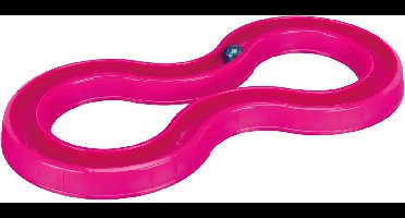 Trixie flashing ball race kunststof roze 65x31 cm