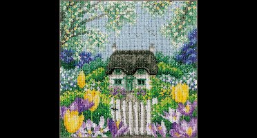 Vervaco - Telpakket kit - 4 Seizoenen Lente - PN-0203177 - Borduren - Borduurpakket - Borduurpakket volwassenen