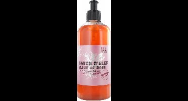 Aleppo Soap Co Rooszeep met pomp 500 Milliliter