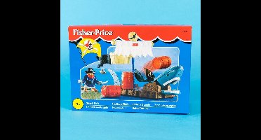 Vintage Fisher Price Great Adventures - Shark Raft - 1995