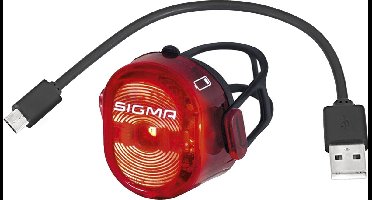 Sigma Nugget II USB Fiets Achterlicht - Li-ion accu - Oplaadbaar