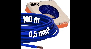 LAPP 4510161 Draad H05V-K 1 x 0.50 mm² Ultra-marijn-blauw 100 m