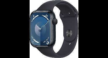Apple Series 9 Gps Sport 45 Mm Watch Zwart M-L