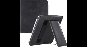 Case2go - E-reader hoes geschikt voor Pocketbook Era - Sleepcover - Auto/Wake functie - Met handstrap - Zwart