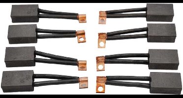 VETUS SET0128 8 Koolborstels voor BOW95/125 12V (12,5x31x20mm)